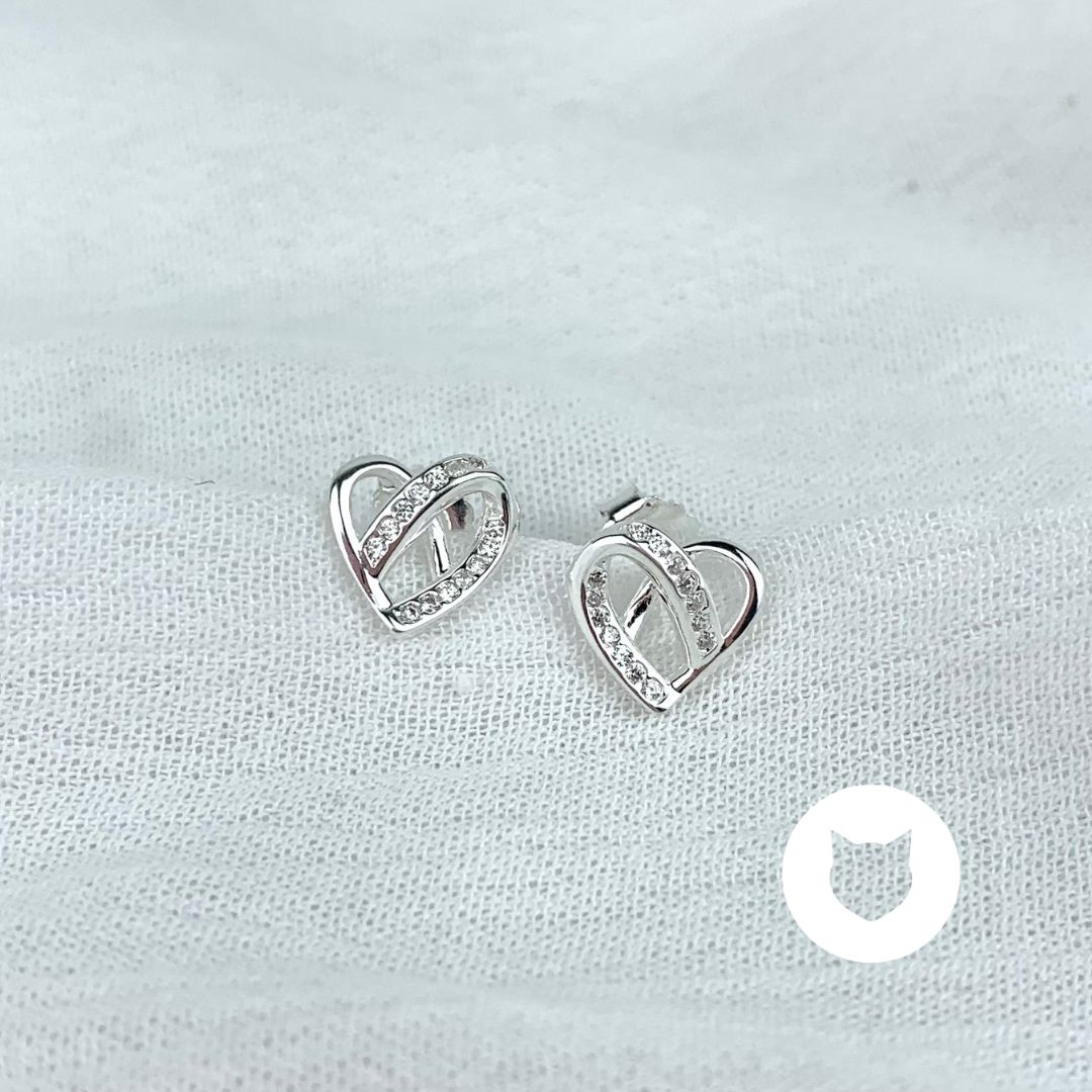 ARETES DE PLATA 925 Y CRISTALES AR2526L22