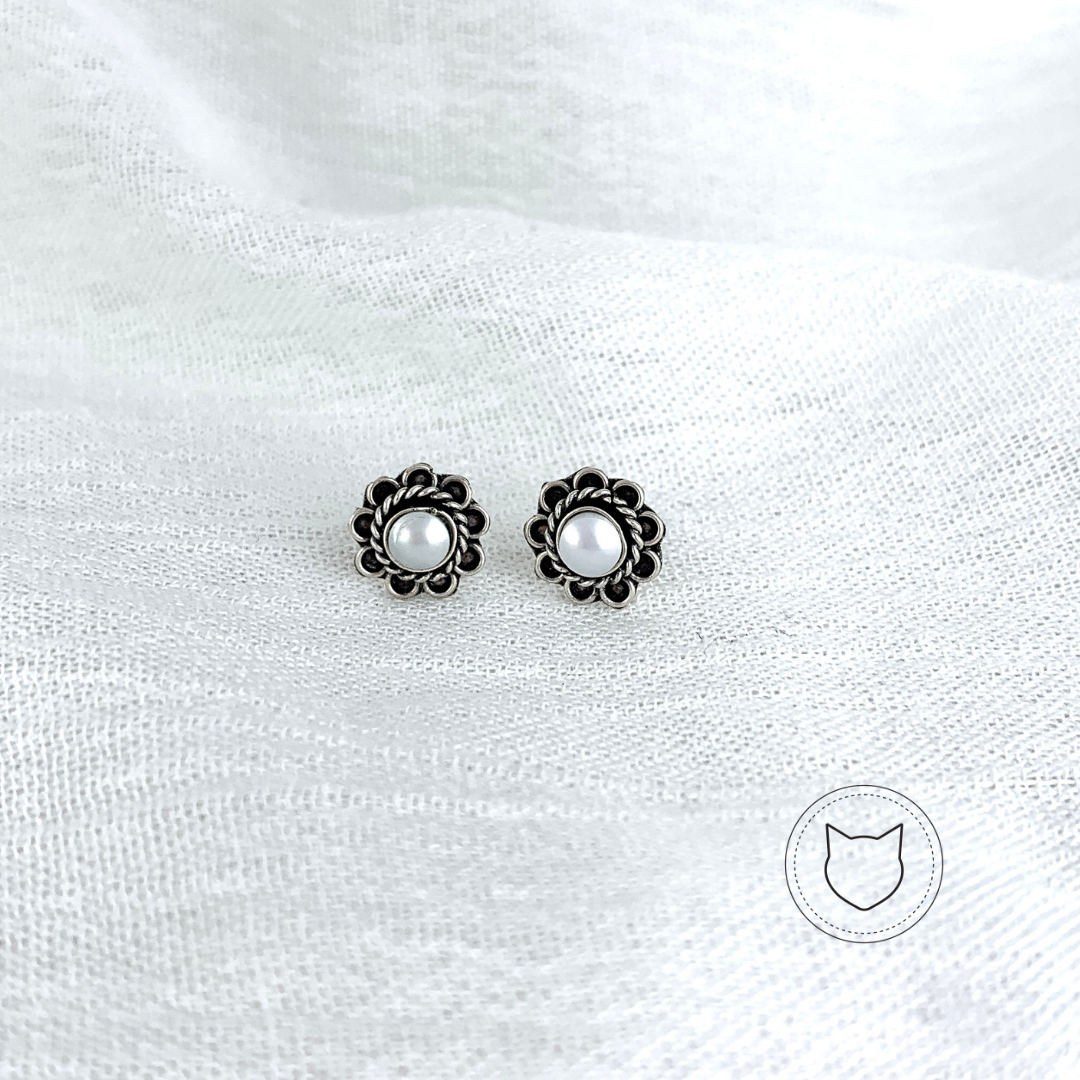 ARETE DE PLATA 925 Y PERLA CULTIVADA AR0908M41
