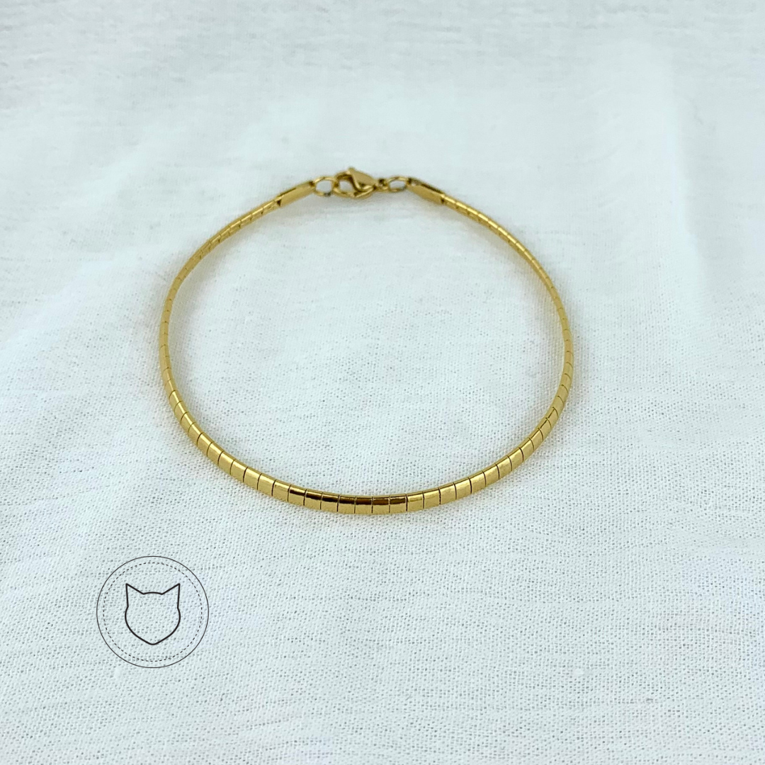 PULSERA DE BAÑO DE ORO PU1335G30