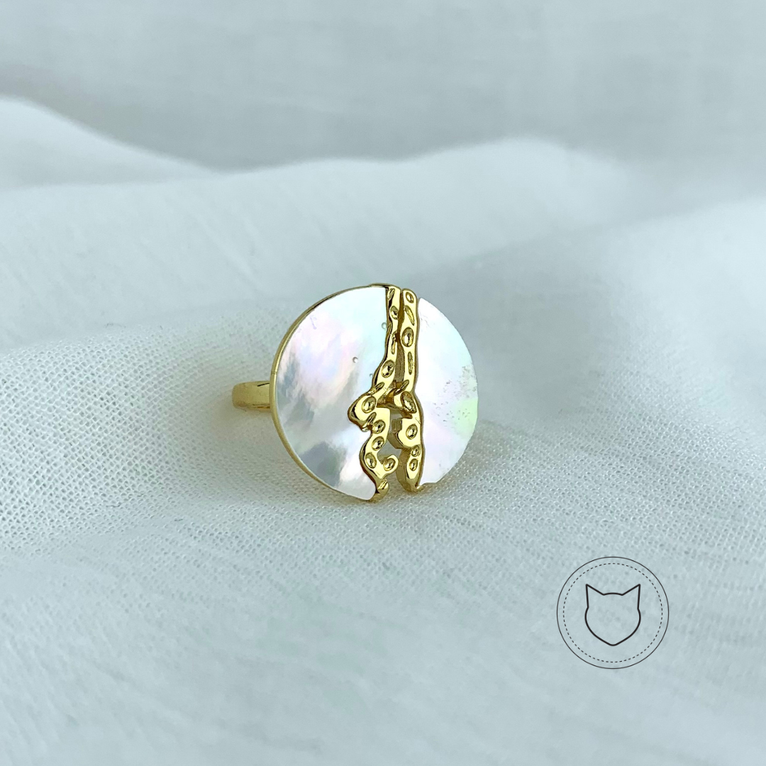 ANILLO DE BAÑO DE ORO TALLA AJUSTABLE AN3039G30