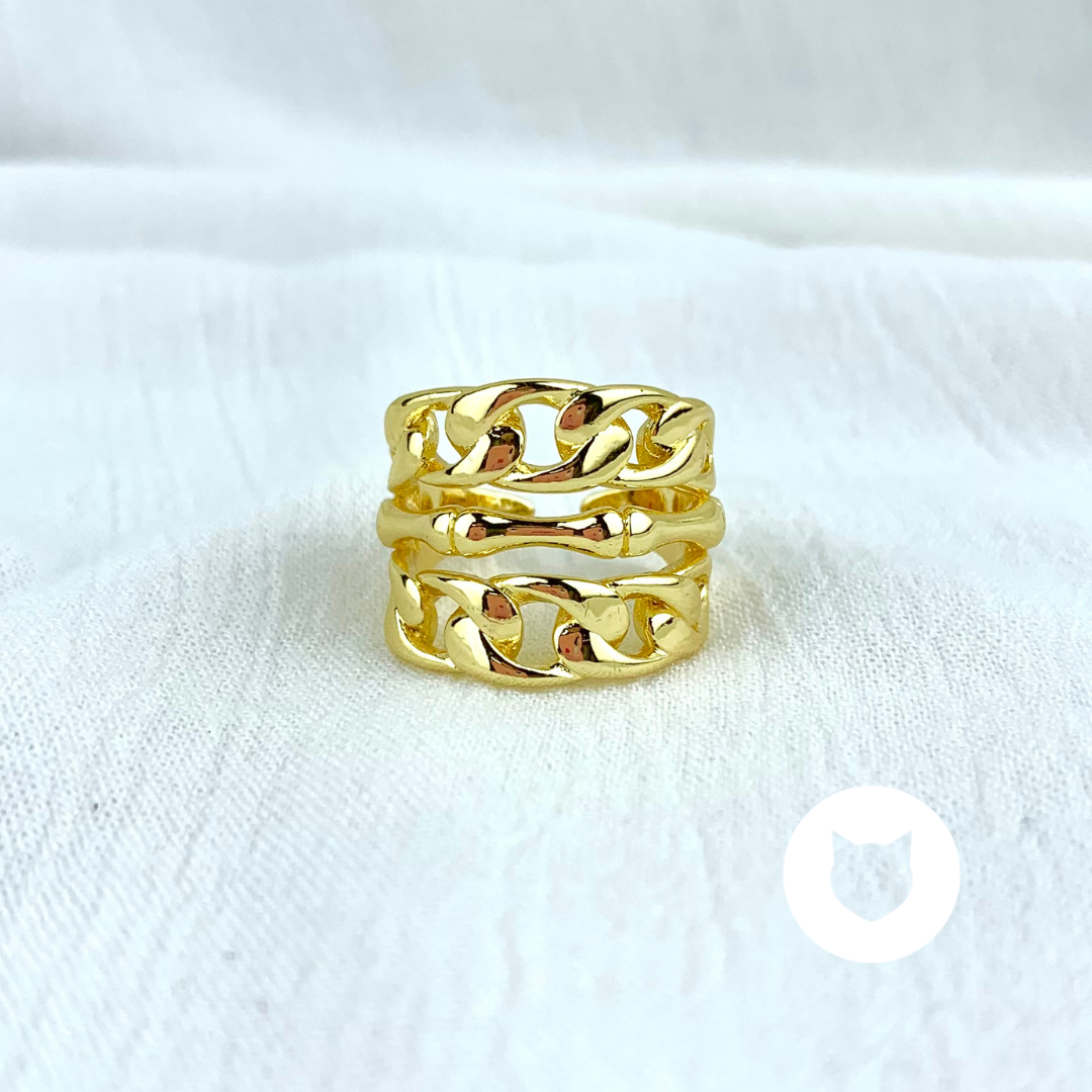 ANILLO DE BA�O DE ORO AN3429G63
