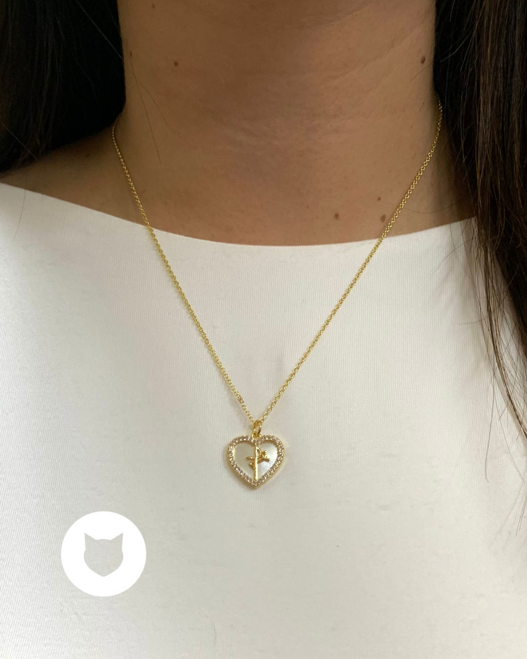 COLLAR DE BAÑO DE ORO CO1618G30