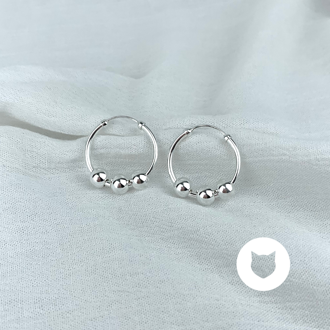 ARGOLLAS DE PLATA 925 AG1451L25