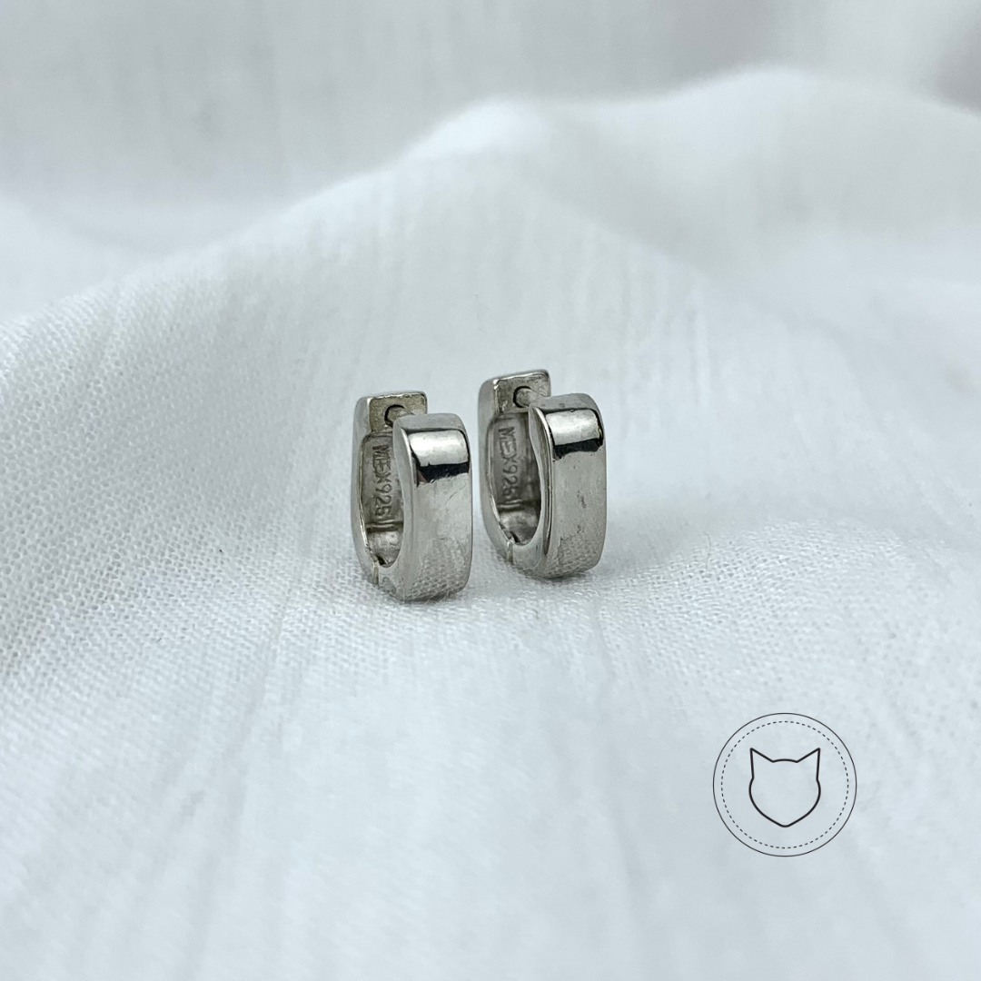 ARGOLLAS DE PLATA 925 RODINADA AG1062M31