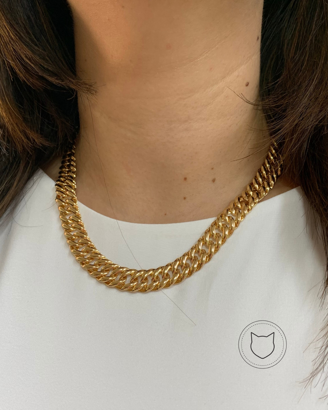 COLLAR DE COVER GOLD CO1437G25