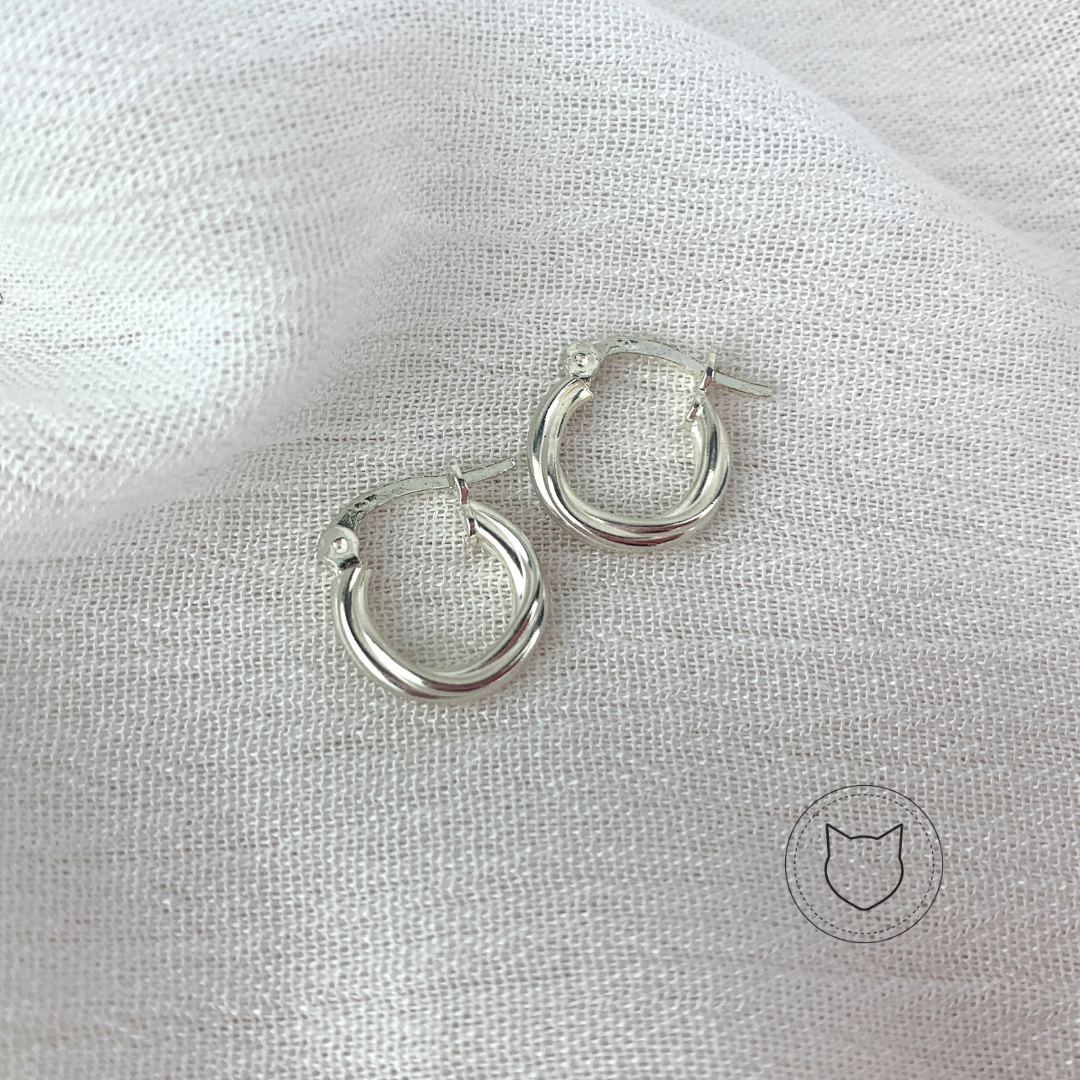 ARGOLLAS REDONDAS DE PLATA 925 AG0563L25