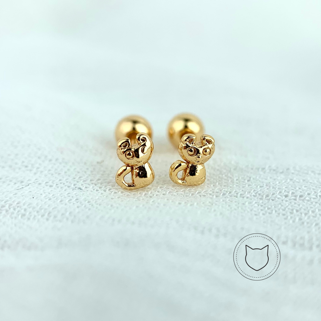 ARETES DE BAÑO DE ORO AB0333G36