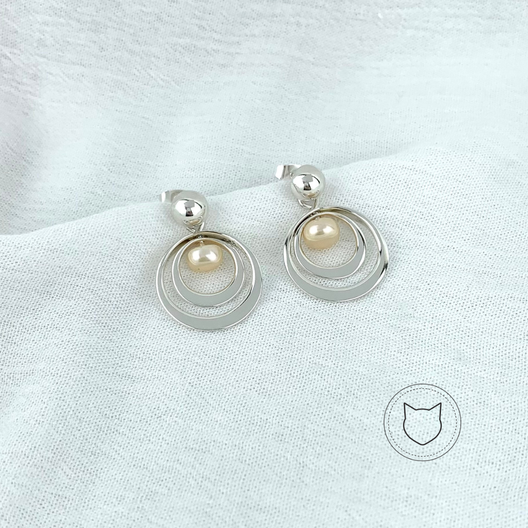 ​ARETES DE PLATA 925 Y PERLA CULTIVADA AR2071M37