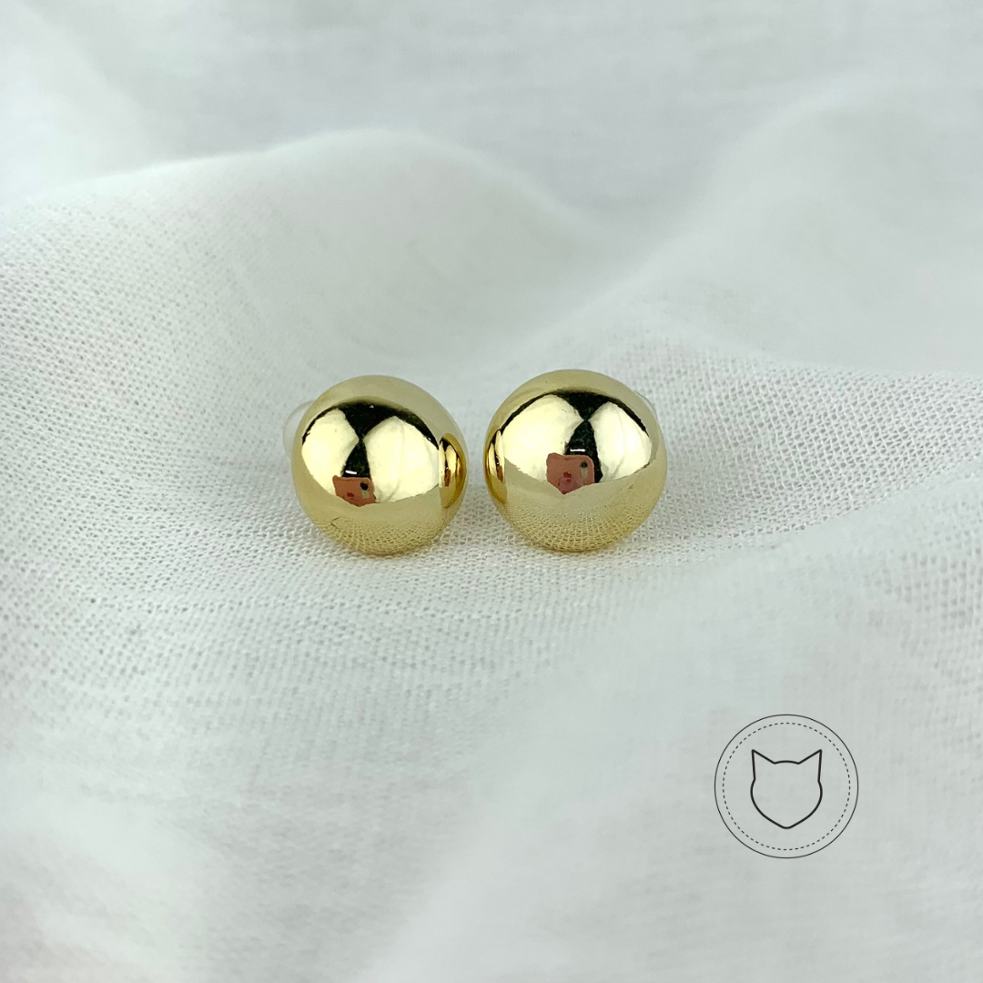 ARETES DE BAÑO DE ORO AR1885G32