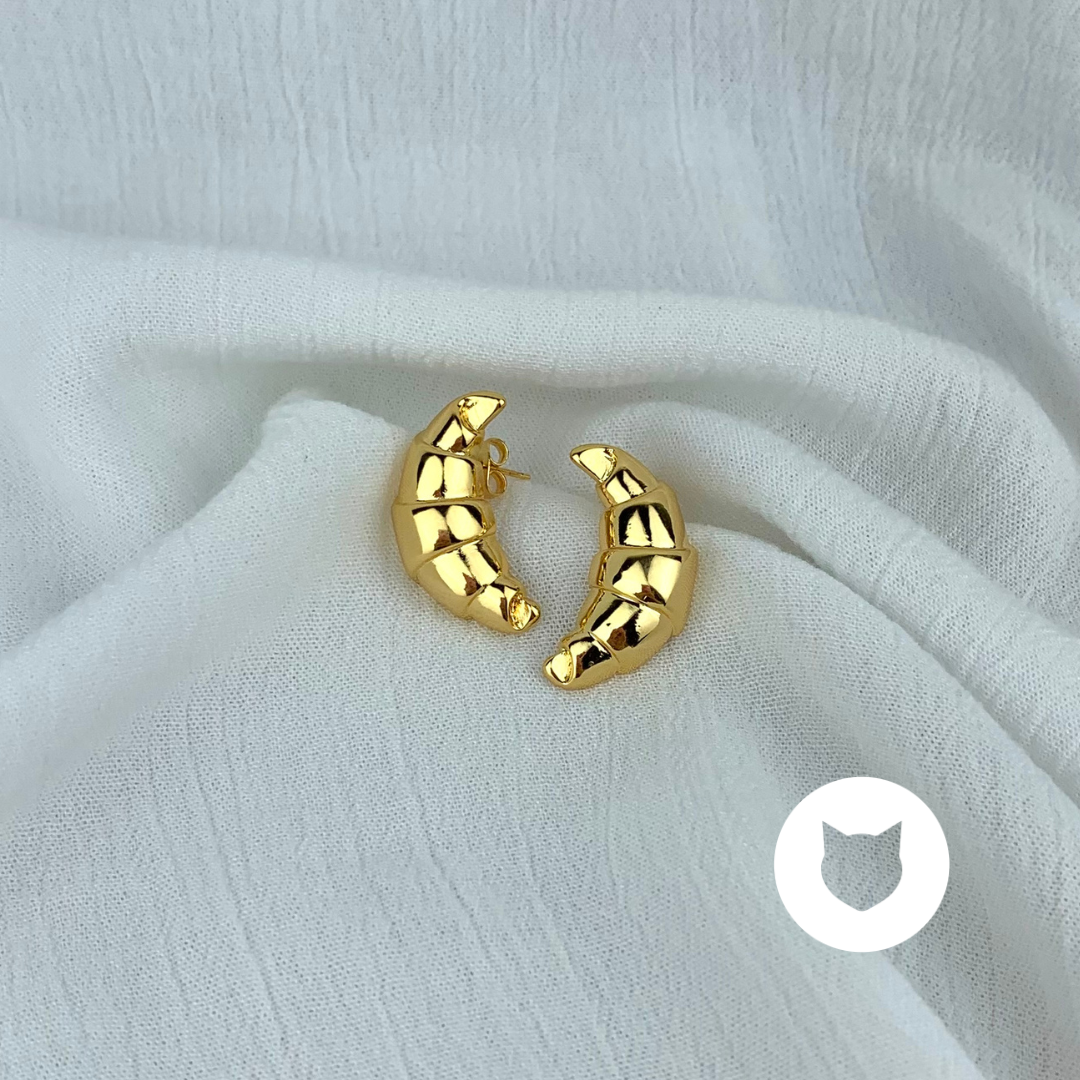 ARETES DE BAÑO DE ORO AR2548G34