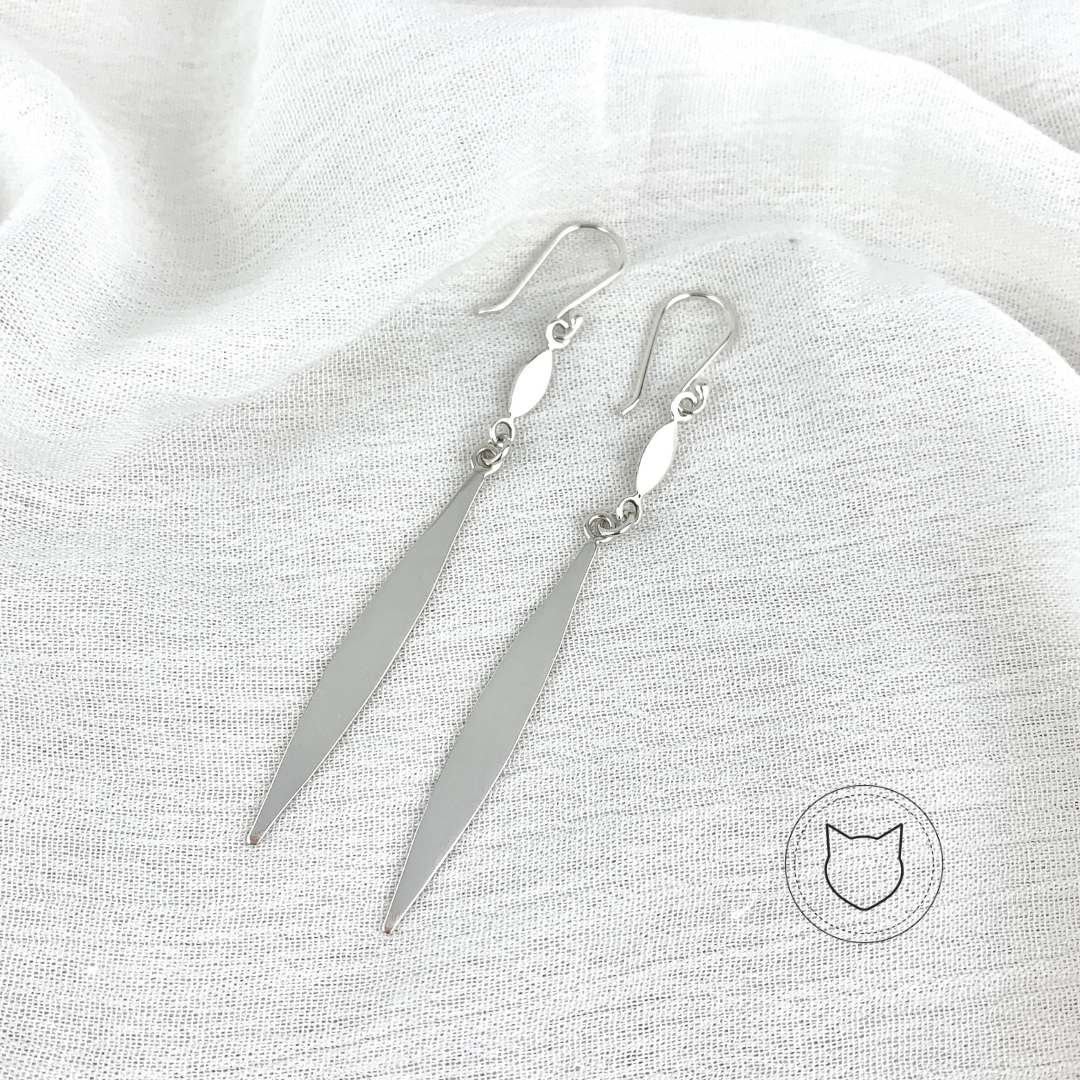 ARETES DE COLGAR DE PLATA 925 AR1097M37