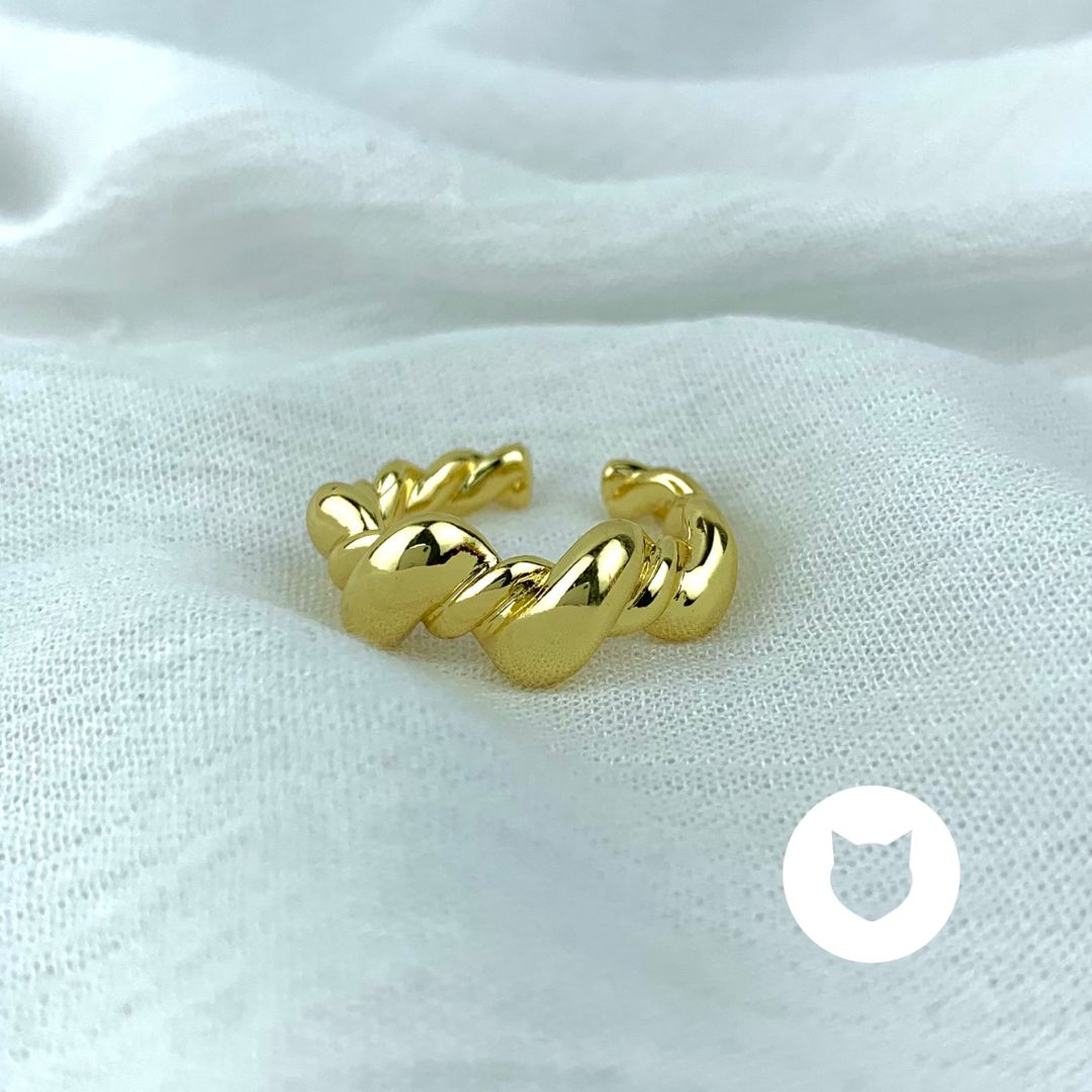 ANILLO DE BAÑO DE ORO TALLA AJUSTABLE AN3286G38
