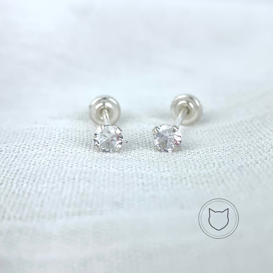 ARETES DE PLATA 925 Y CRISTALES AB0211L25