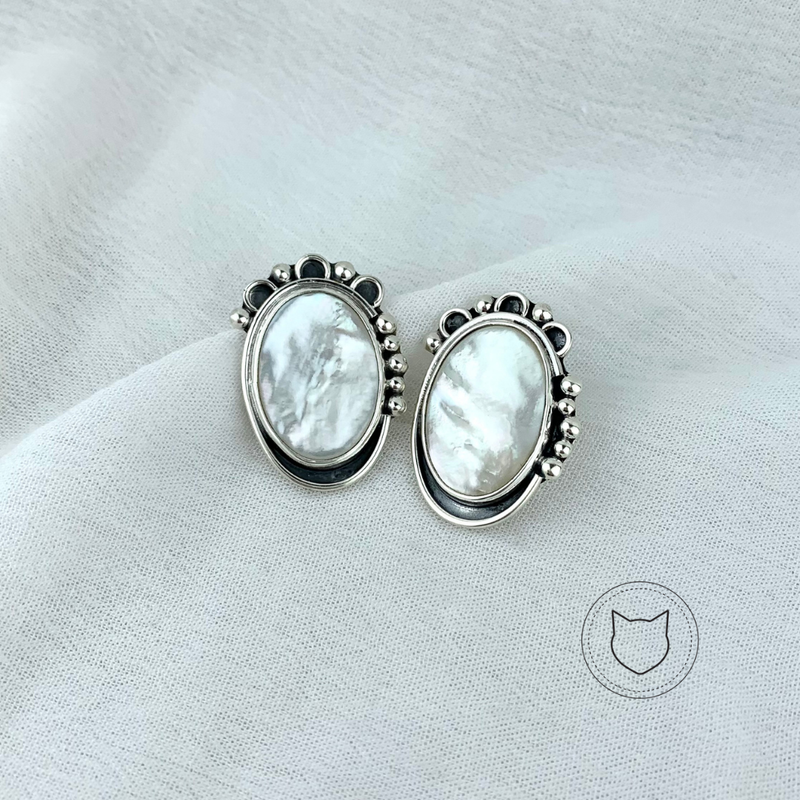 ​ARETES DE PLATA 925 Y PERLA CULTIVADA AR2074M23