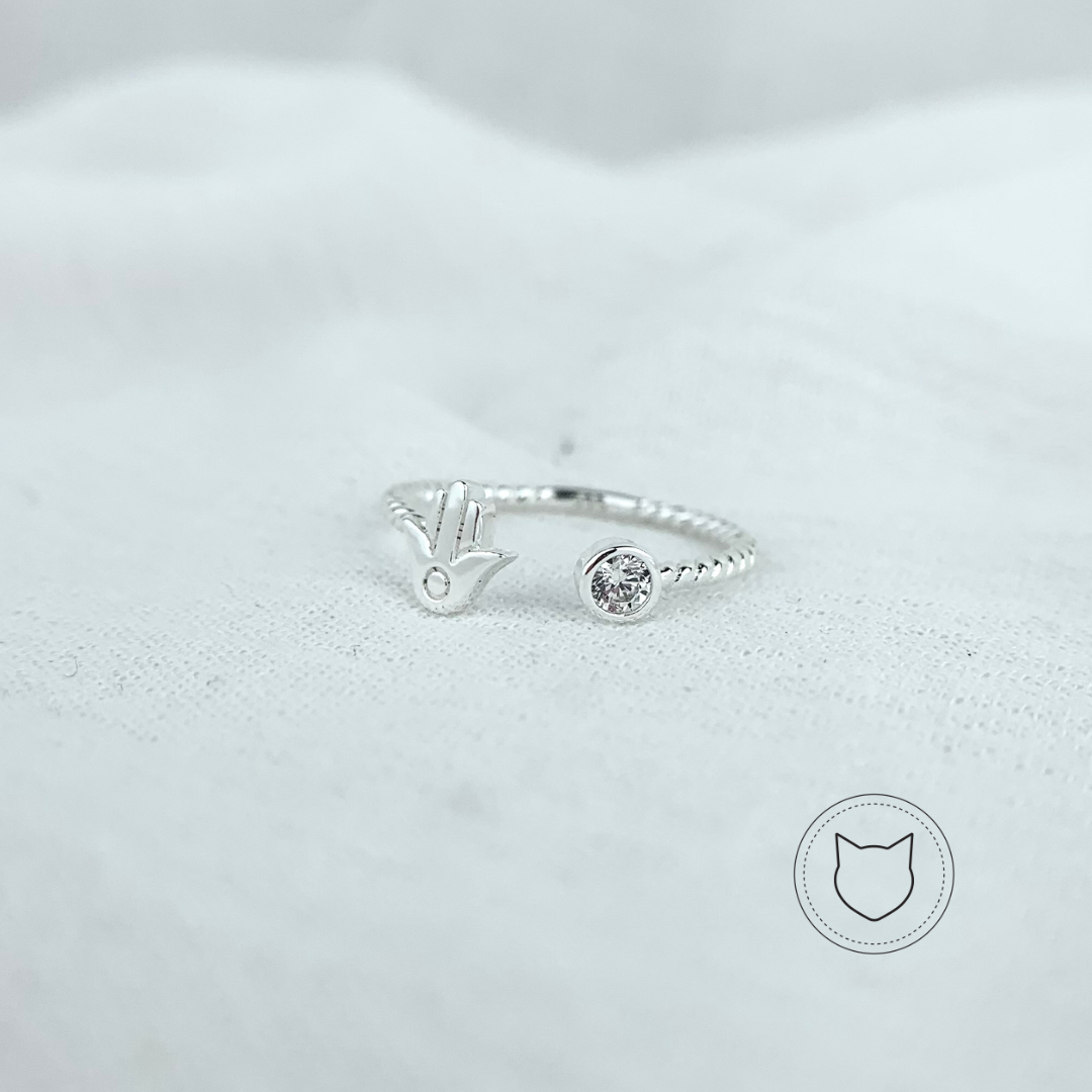 ANILLO DE PLATA 925 Y CRISTALES AN3170L25