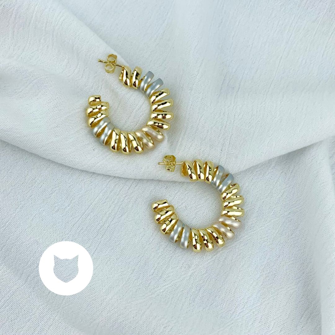 ARGOLLAS DE BAÑO DE ORO AG1497G46