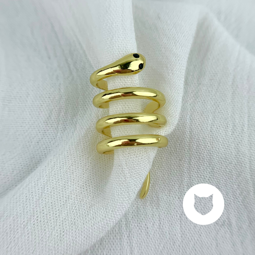 EARCUFF DE BAÑO DE ORO EA0351G42