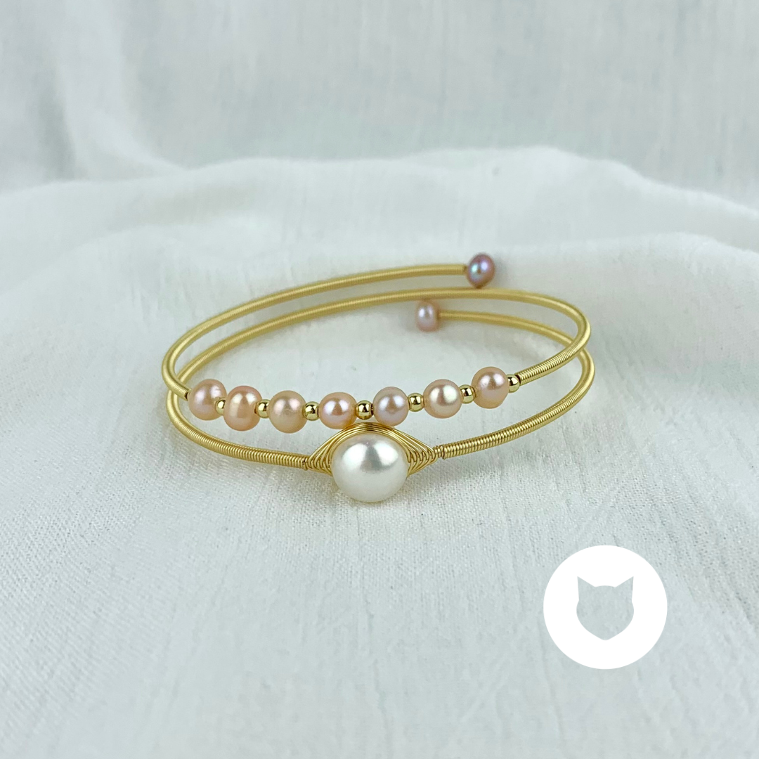 PULSERA DE BAÑO DE ORO PU1687G32