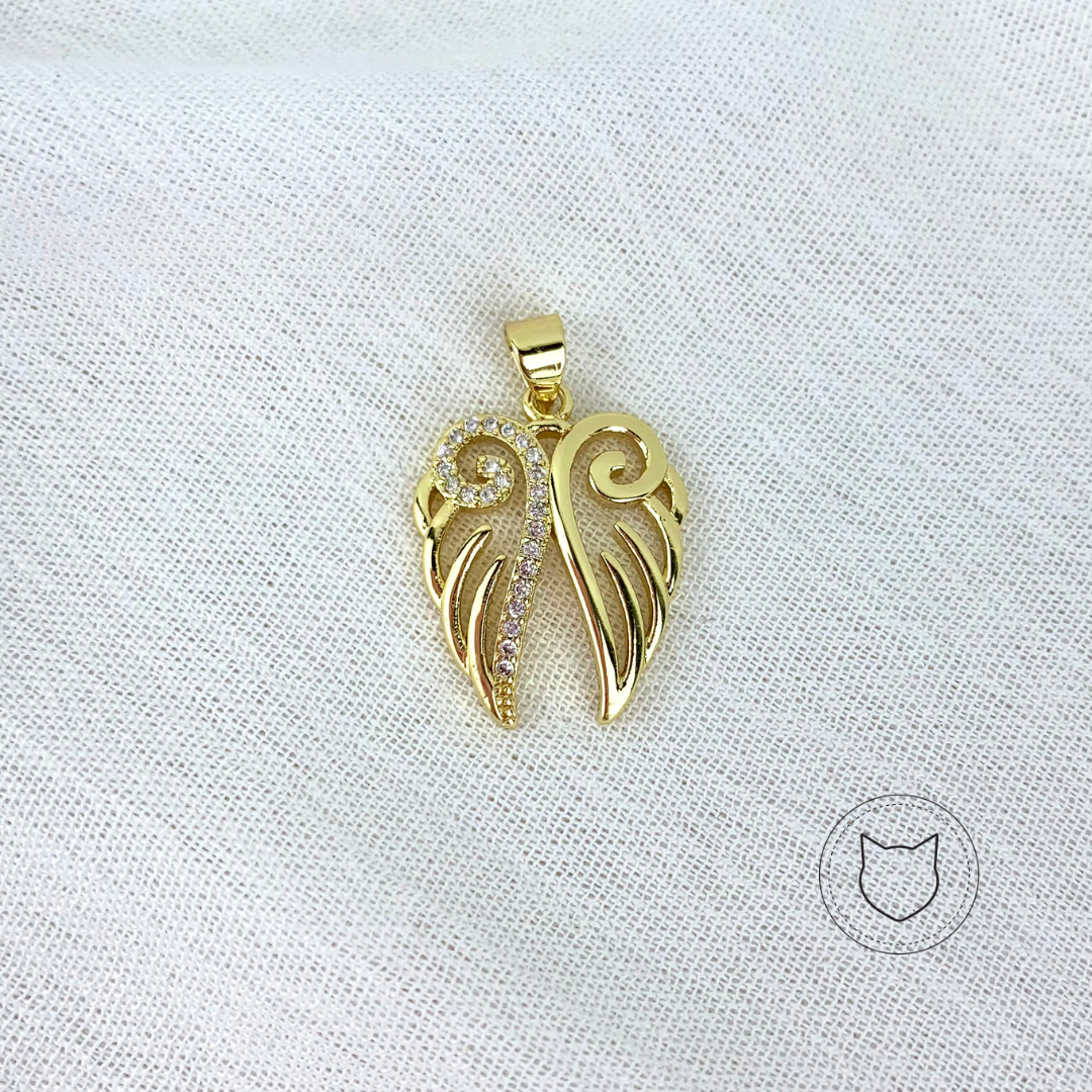 DIJE DE BAÑO DE ORO Y CRISTALES DI0493G35