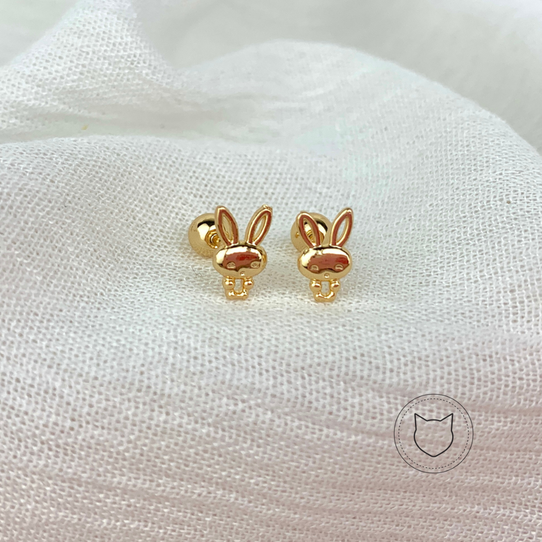 ARETES DE BAÑO DE ORO AB0046G30