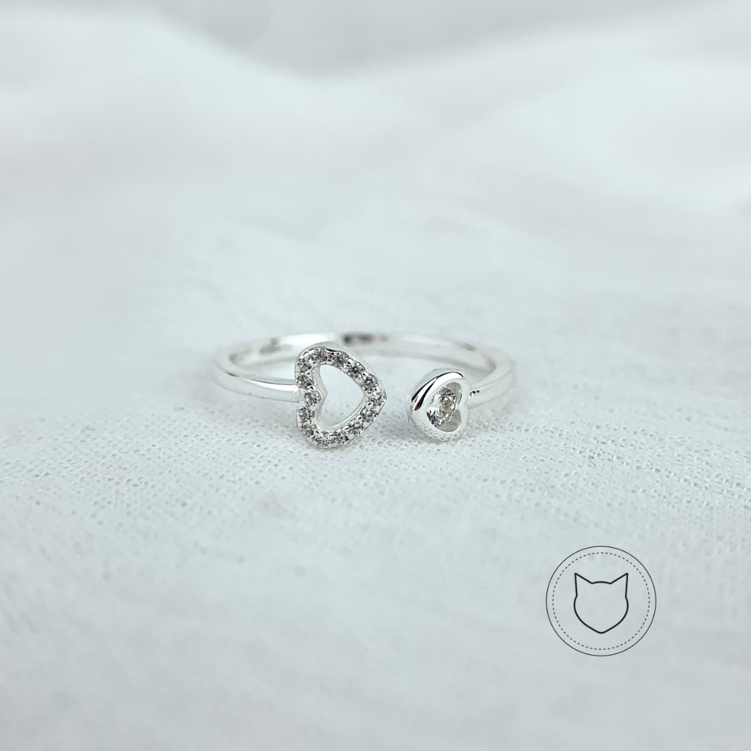 ANILLO DE PLATA 925 Y CRISTALES TALLA 5 AN3161L25