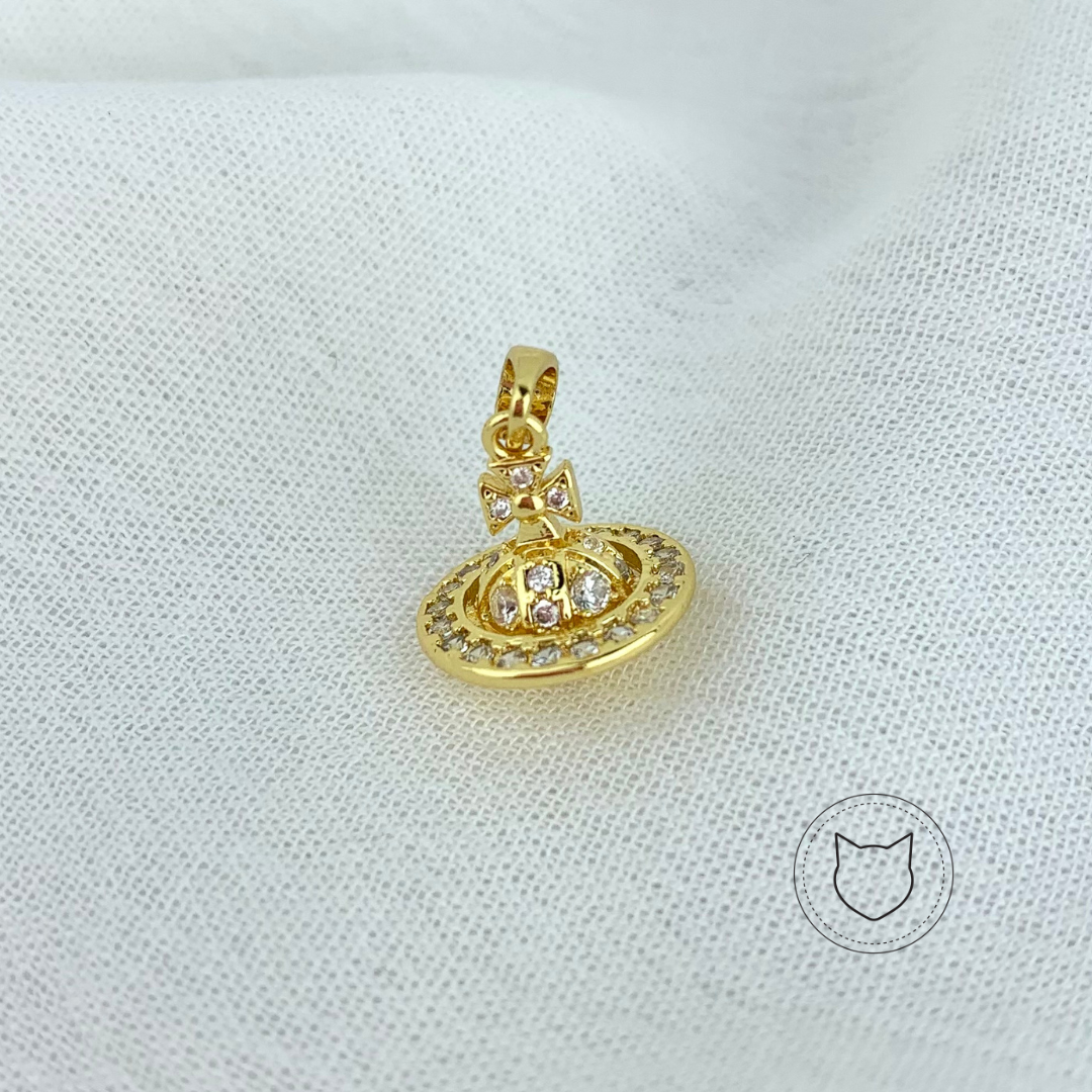 DIJE DE BAÑO DE ORO Y CRISTALES DI0648G38