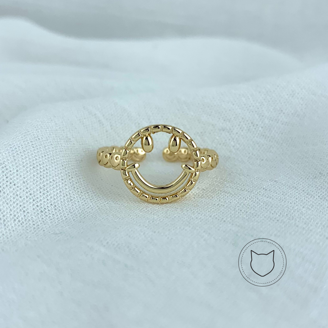 ANILLO DE BAÑO DE ORO TALLA AJUSTABLE AN3026G30