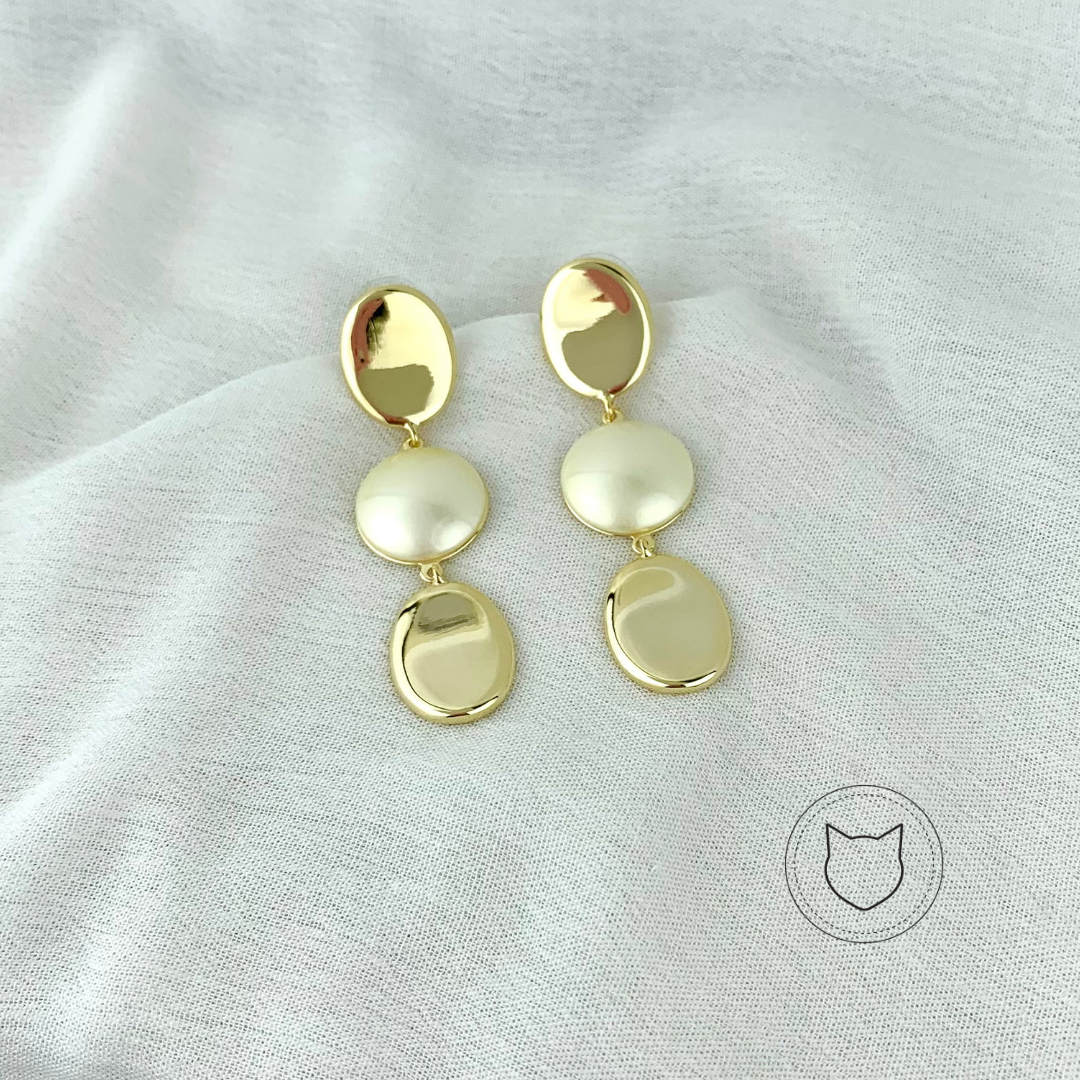 ARETES DE BAÑO DE ORO AR1908G32