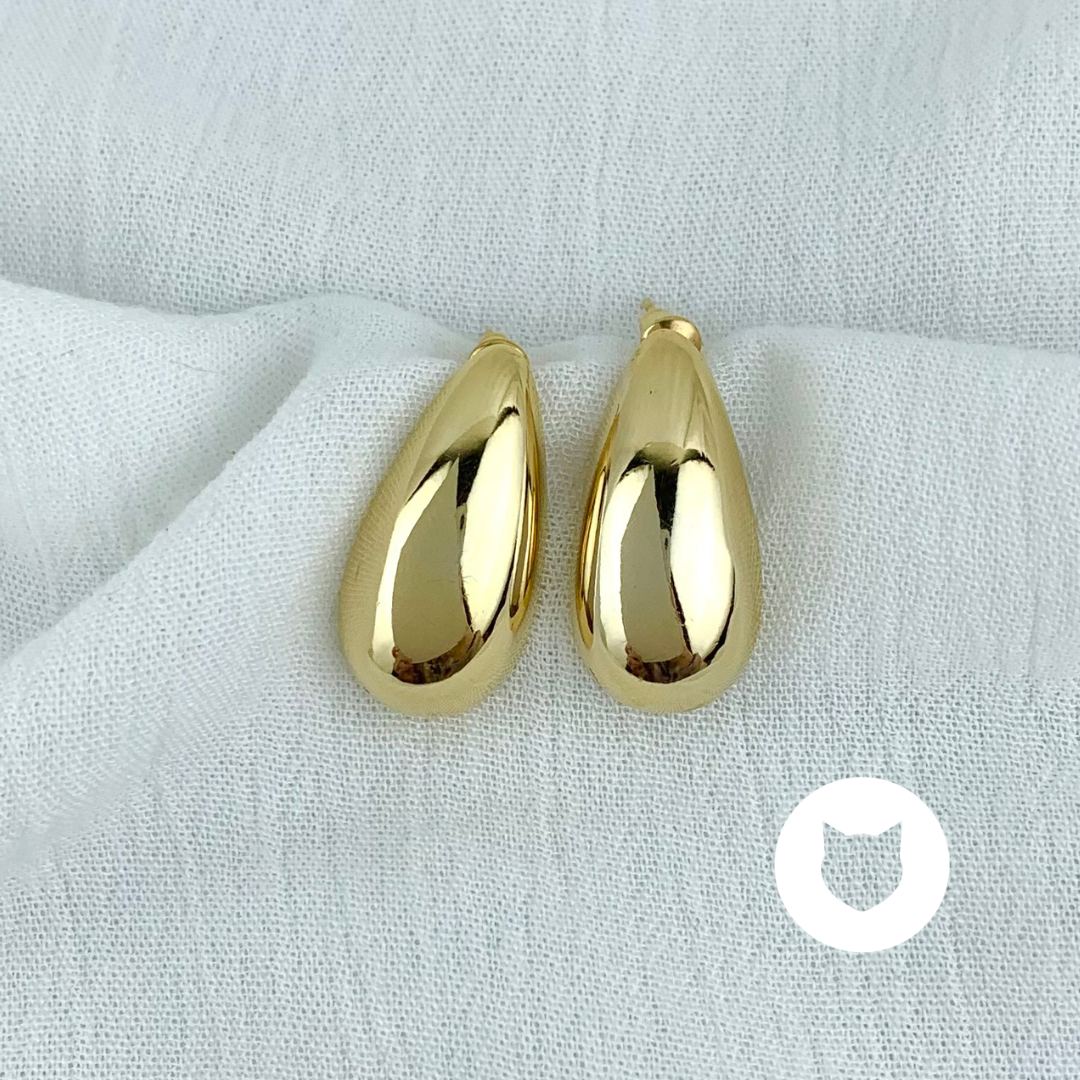 ARETES DE BAÑO DE ORO AR2620G32