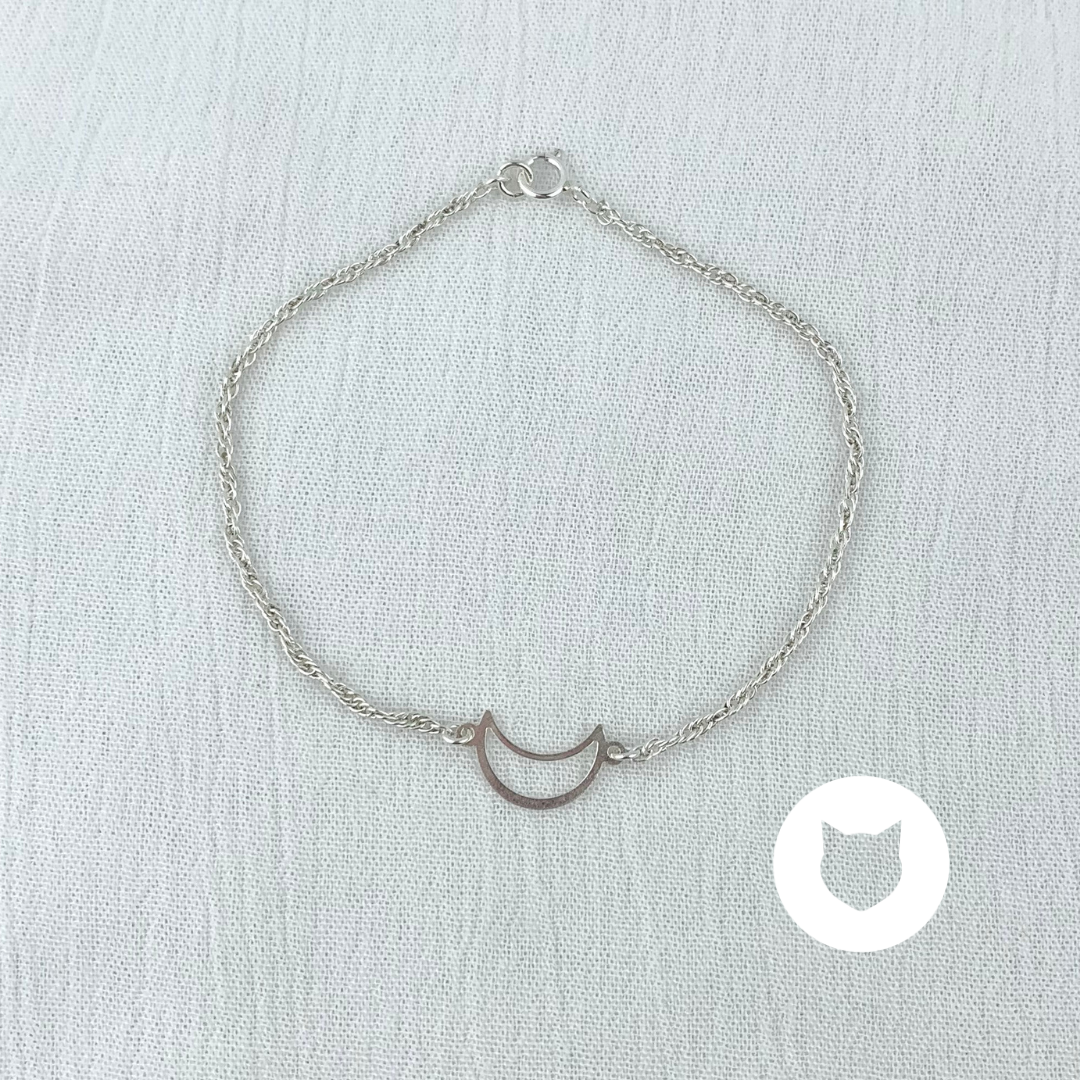 PULSERA DE PLATA 925 LUNA PU1717F40