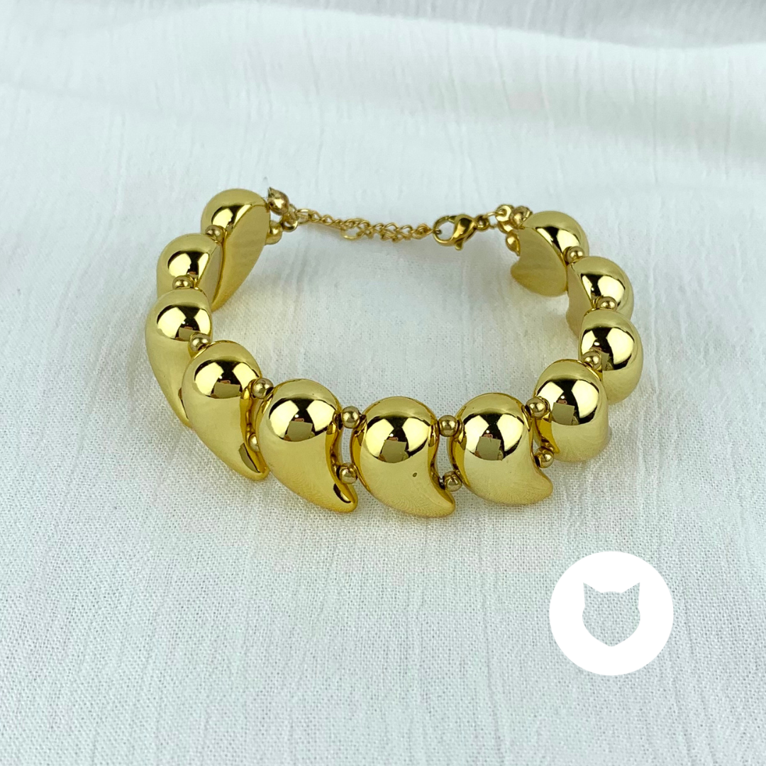 PULSERA DE BAÑO DE ORO  PU1737G40