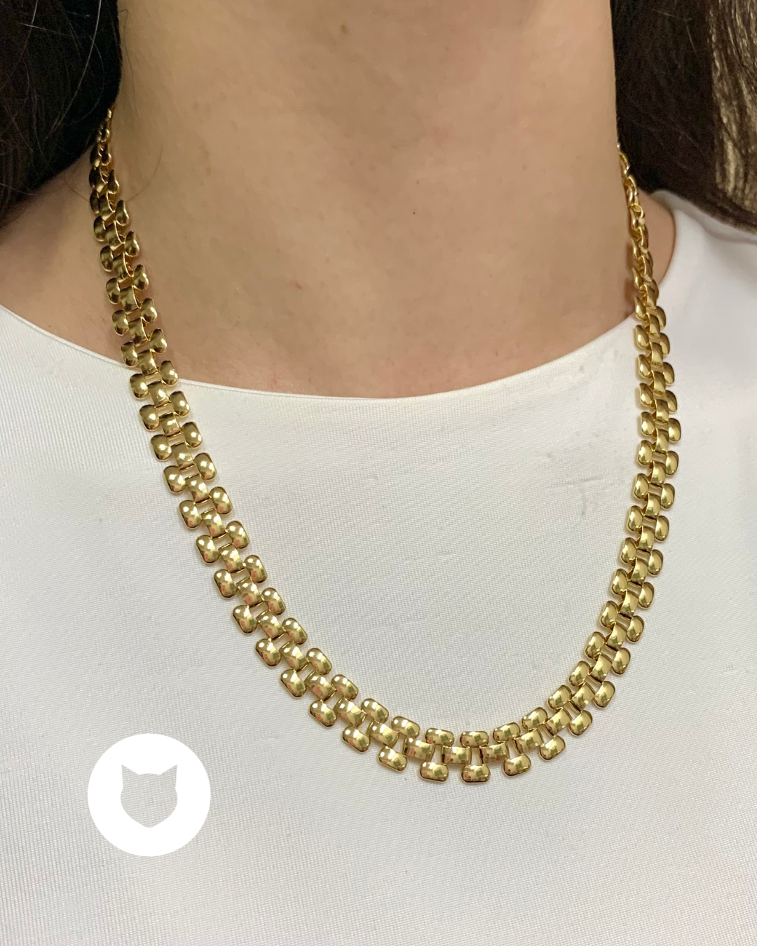 COLLAR DE BAÑO DE ORO CO1747G30