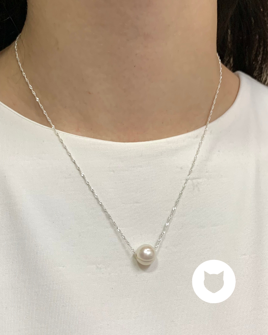 COLLAR DE PLATA 925 CON PERLA CULTIVADA CO1763F40