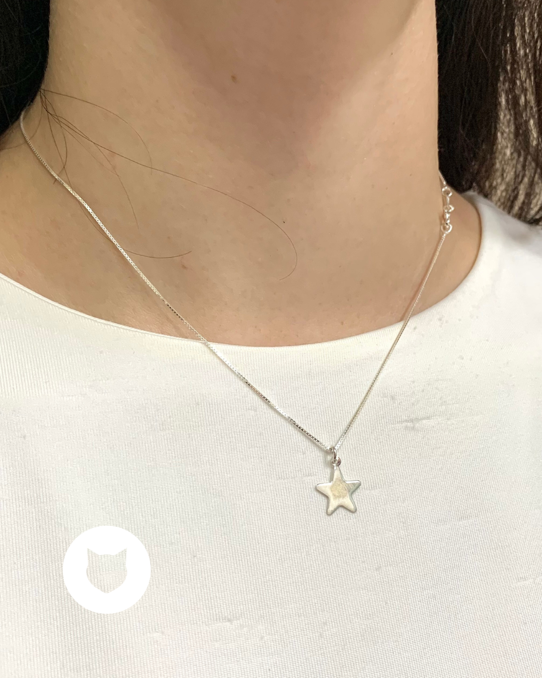 ​​COLLAR DE PLATA 925  ESTRELLA CO1775F35