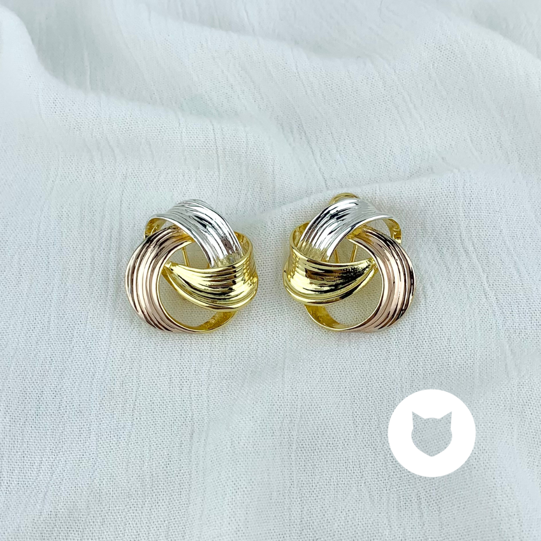 ​ARETES DE BAÑO DE ORO AR2642G30