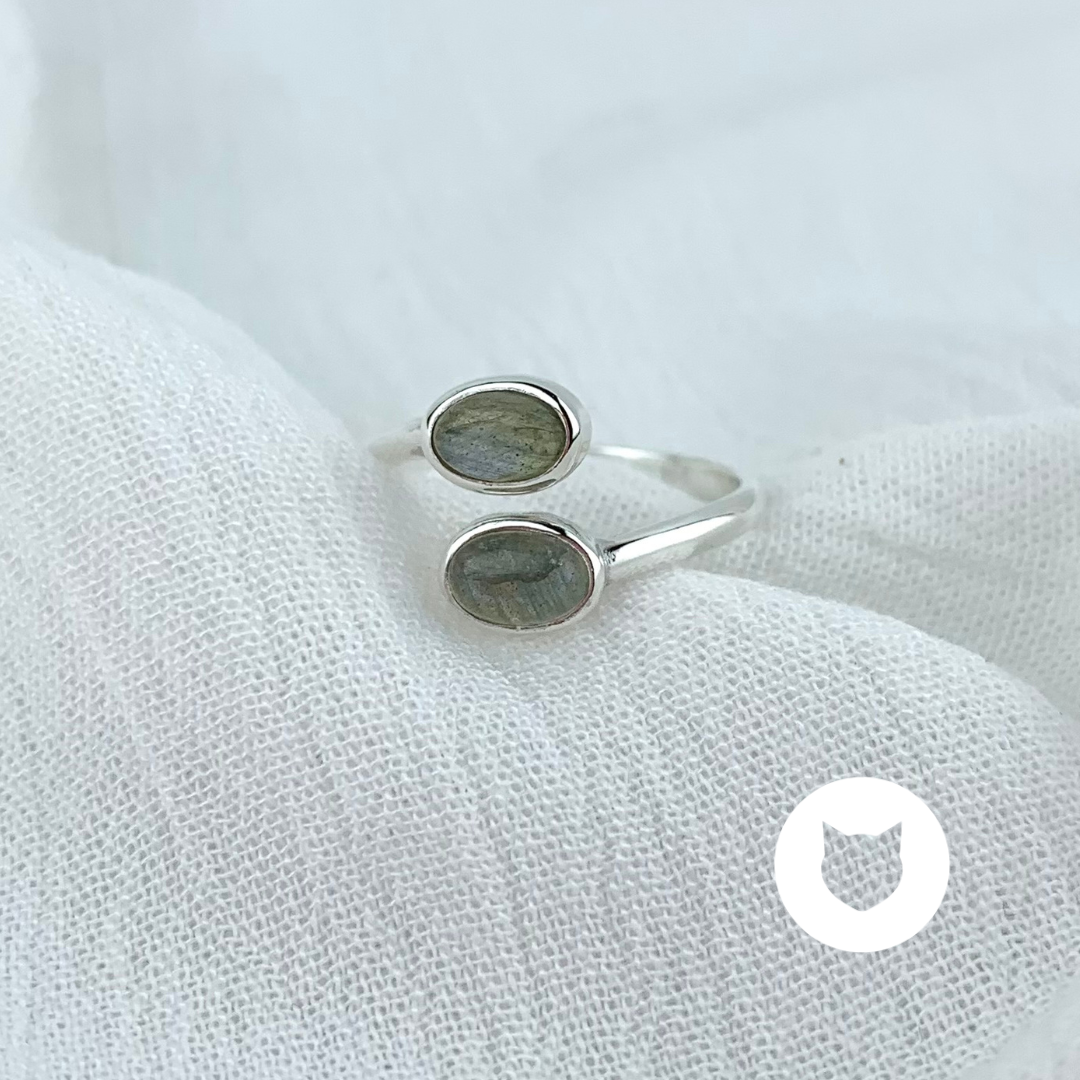 ANILLO DE PLATA 925 Y LABRADORITA AN3510L24