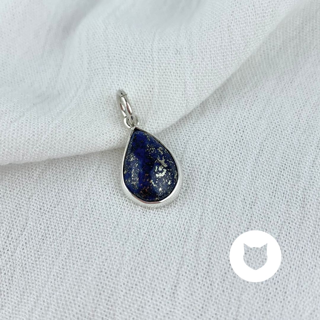 DIJE PLATA 925 Y LAPISLÁZULI DI0765M43