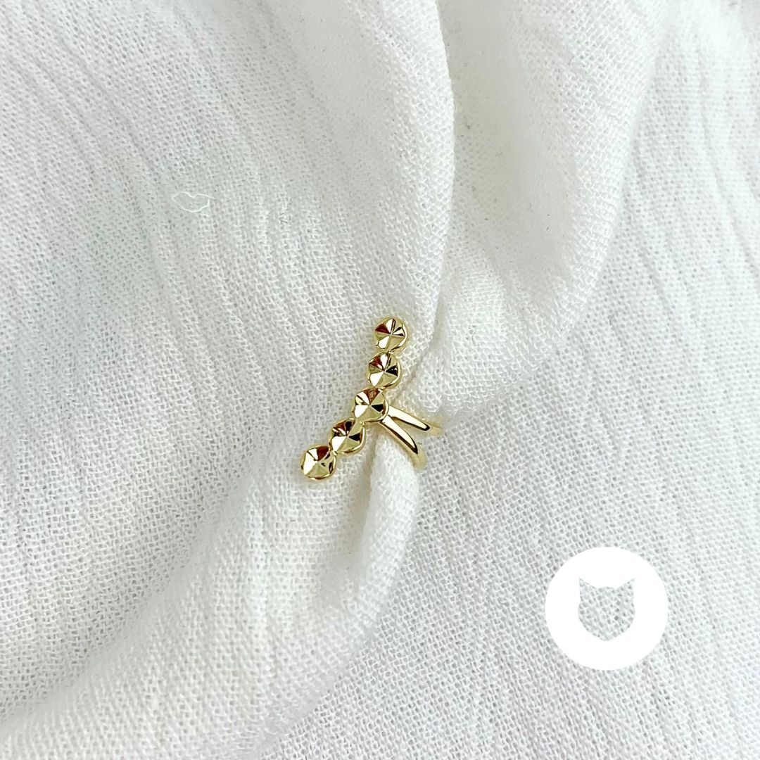 EARCUFF DE BAÑO DE ORO EA0675G30