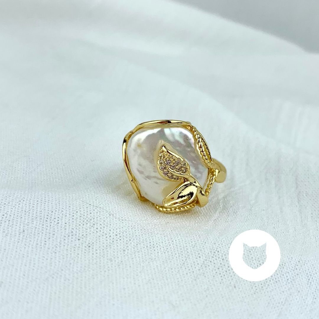 ANILLO DE BAÑO DE ORO Y CRISTALES AN3565G34