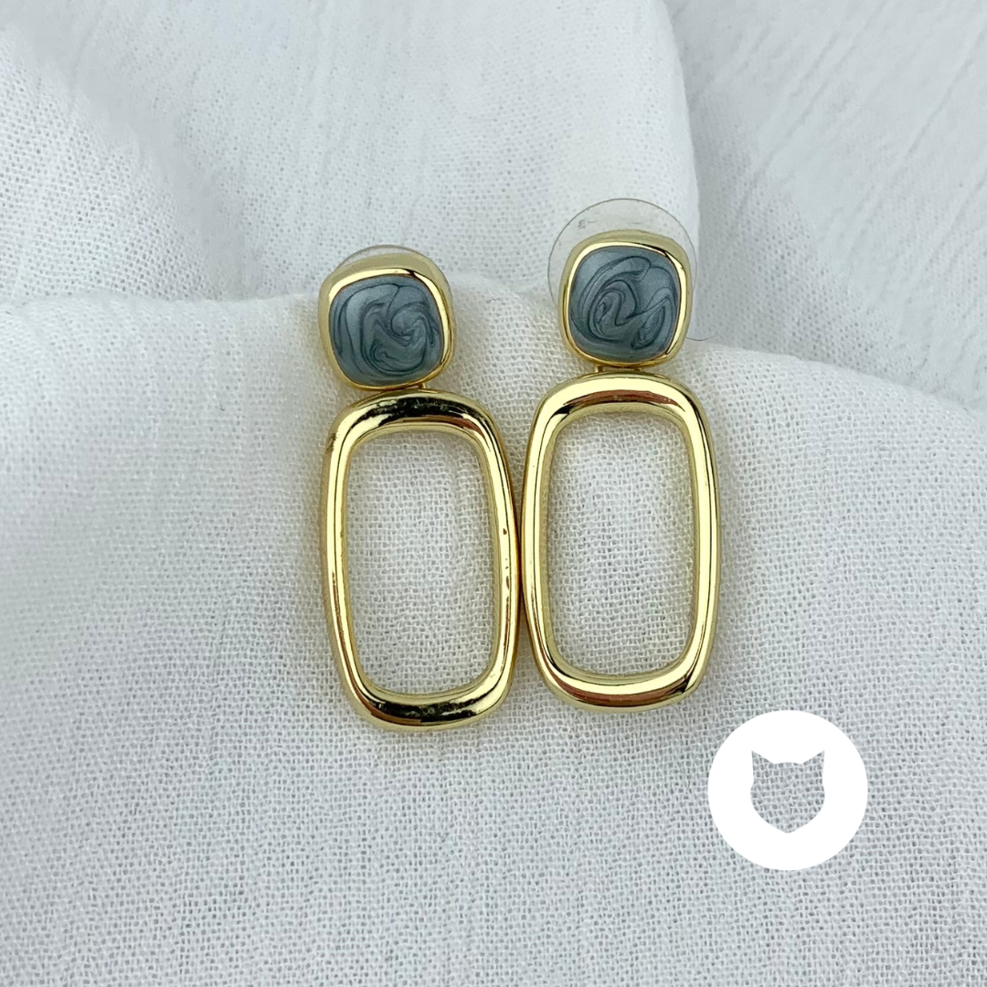 ARETES DE BAÑO DE ORO AR2693G30