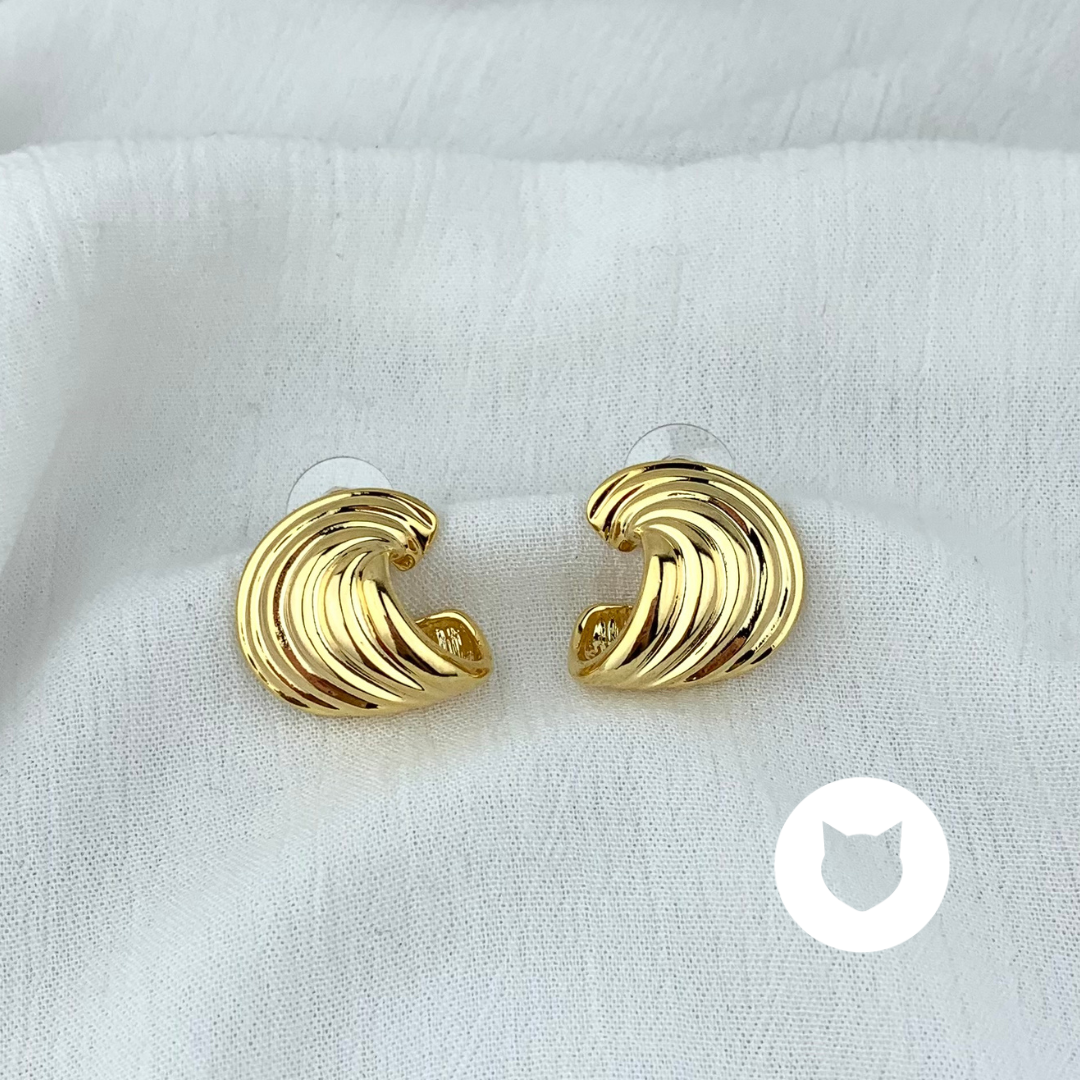 ​ARETES DE BAÑO DE ORO AR2710G31