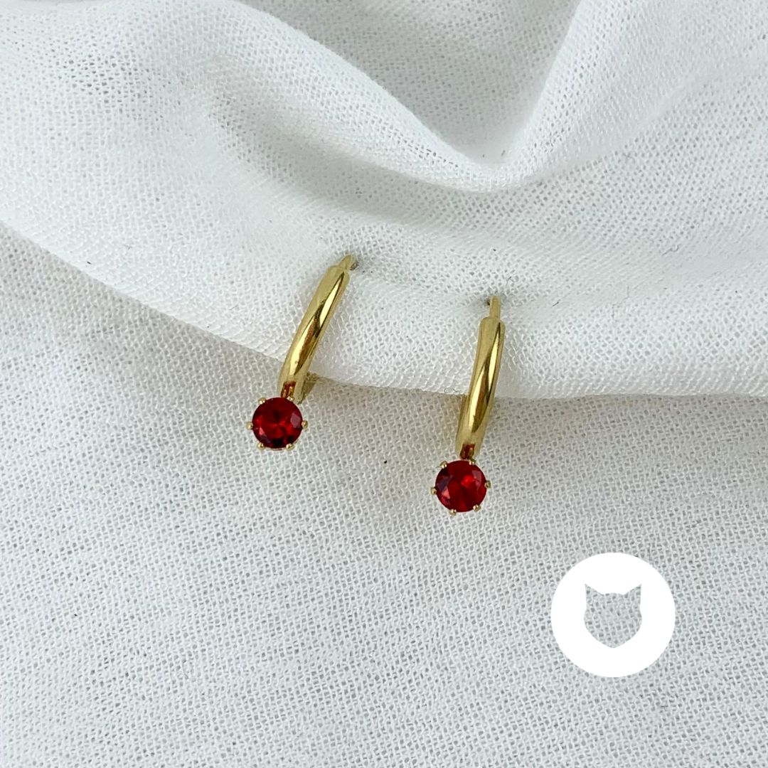 ARGOLLAS DE ACERO INOXIDABLE Y CRISTAL AG1612G32