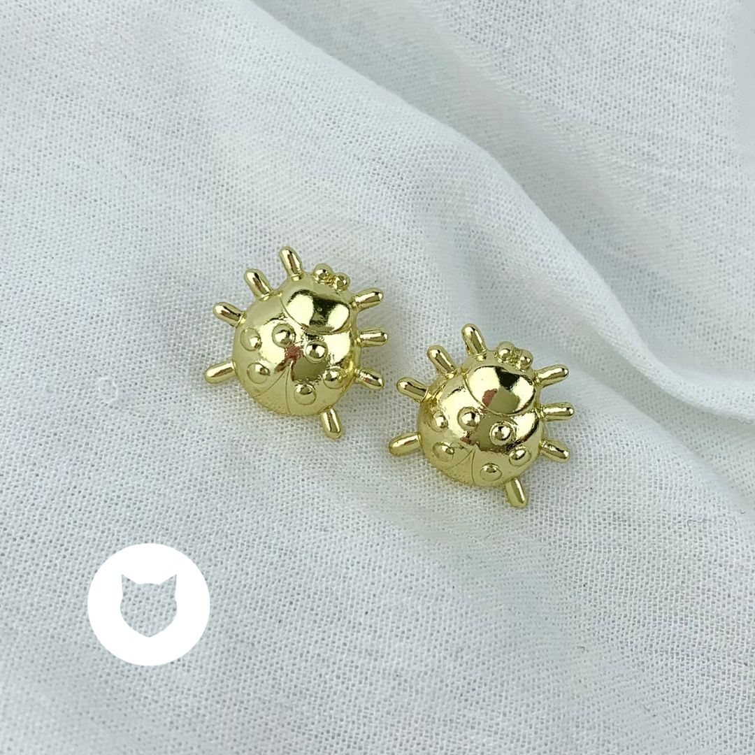 ARETES DE BAÑO DE ORO MARIQUITA AR2753G30