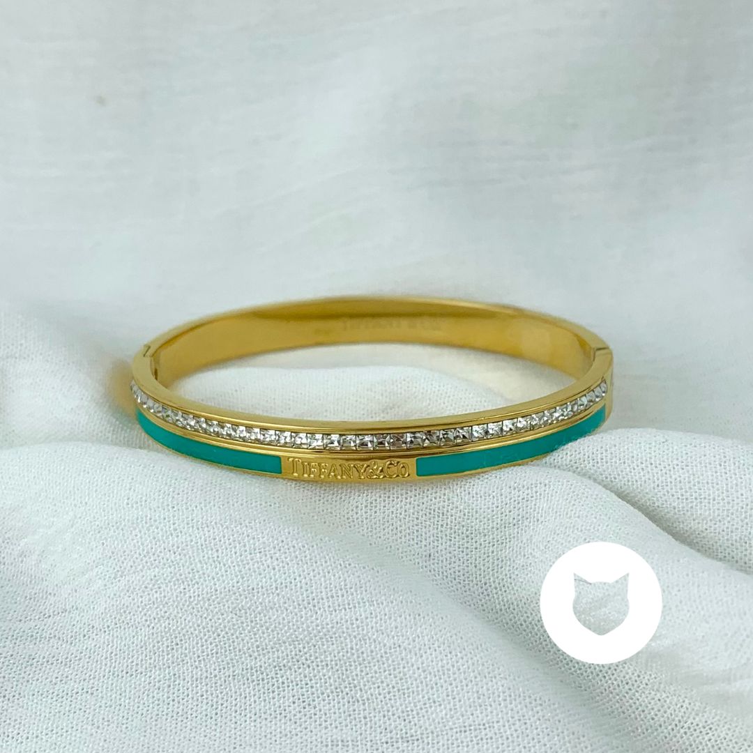 ​BRAZALETE DE ACERO INOXIDABLE Y CRISTALES PU1765G30