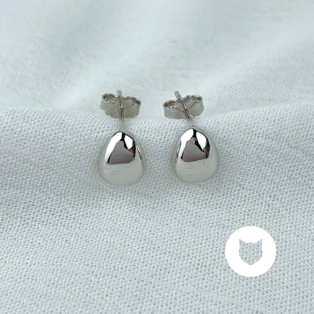 ​ARETES DE PLATA 925 GOTA AR2768L24