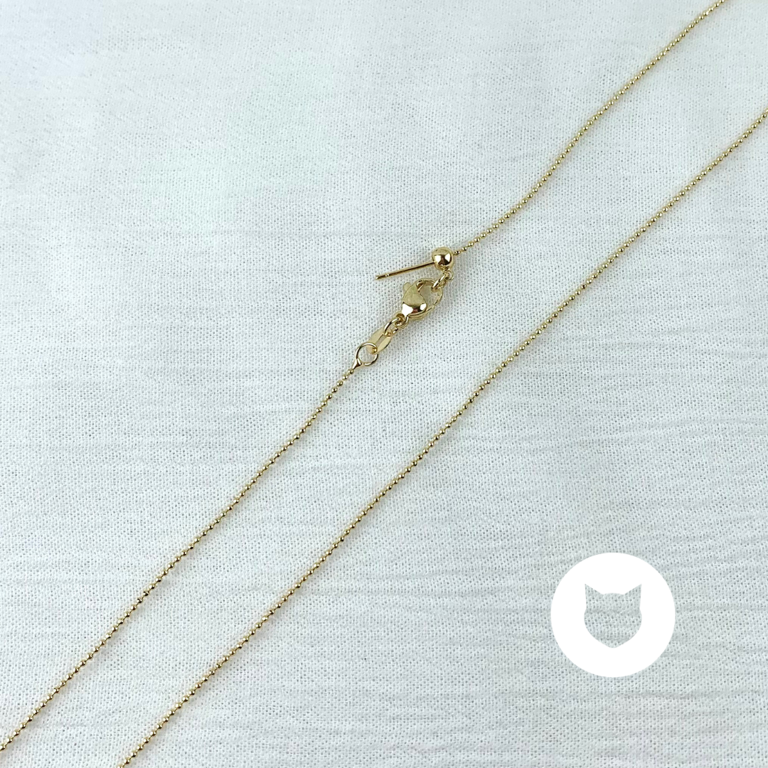 CADENA DE BAÑO DE ORO CA0248G37