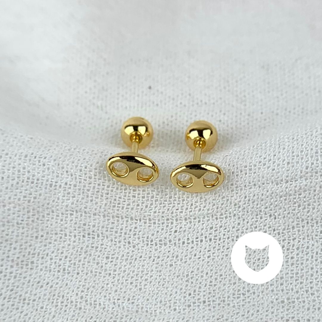 ARETES DE BAÑO DE ORO AB0470G30
