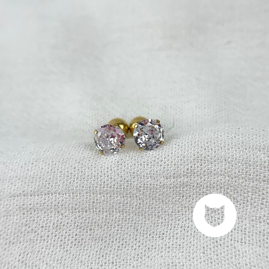 ARETES DE ACERO INOXIDABLE Y CRISTAL AB0484G67