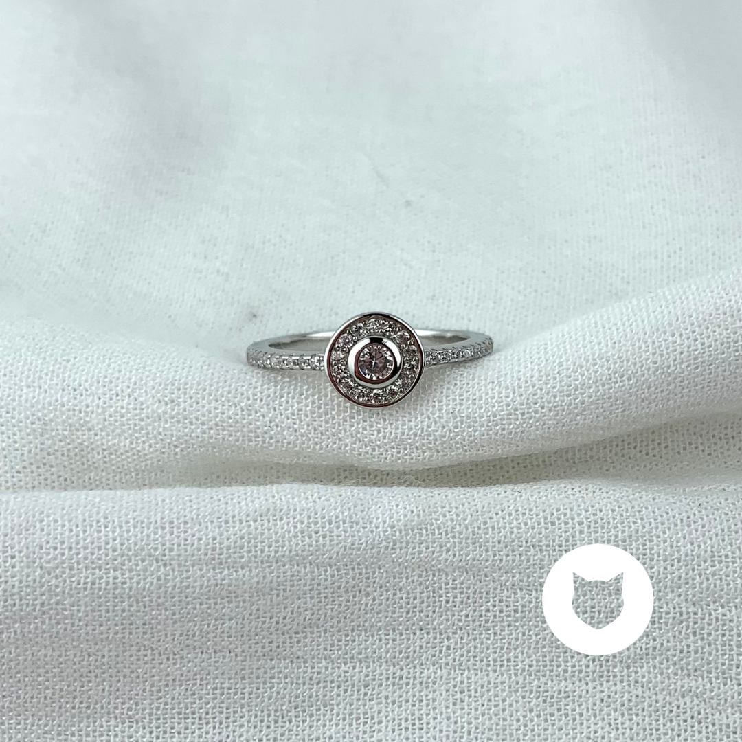 ANILLO DE PLATA 925 Y CRISTALES AN3665L24
