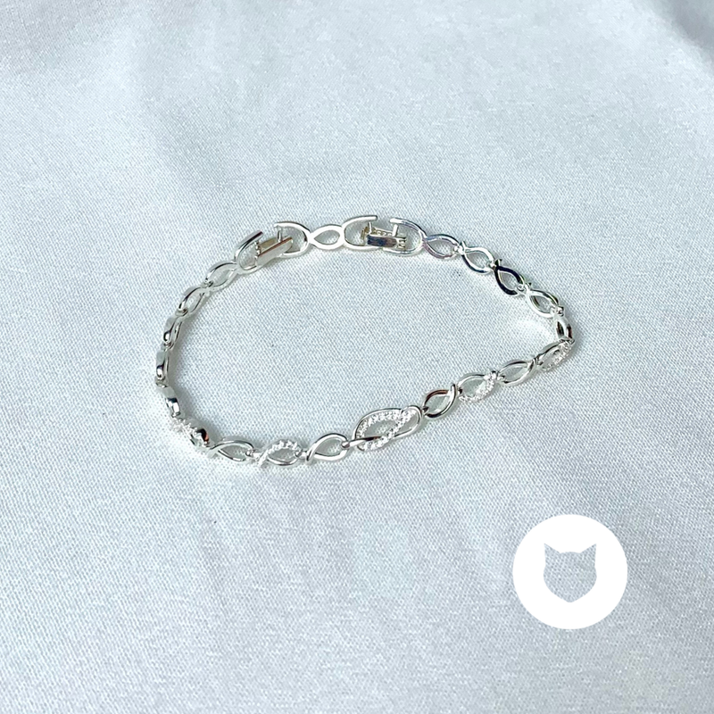 PULSERA DE PLATA 925 Y CRISTALES PU1847L20